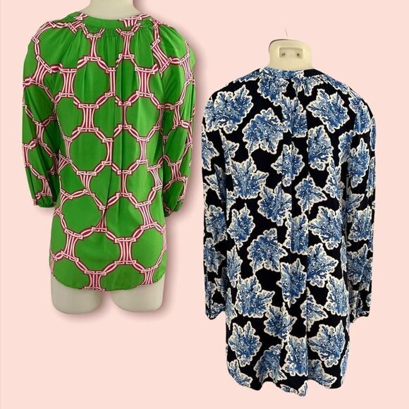 ⭐️2⭐️ Crown & Ivy Tunic Shirts Size Small - Picture 4 of 8